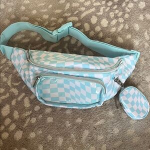 Stylish Blue and White Fanny pack